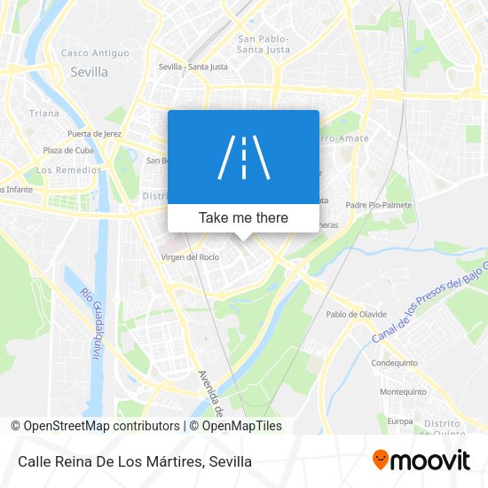 Calle Reina De Los Mártires map