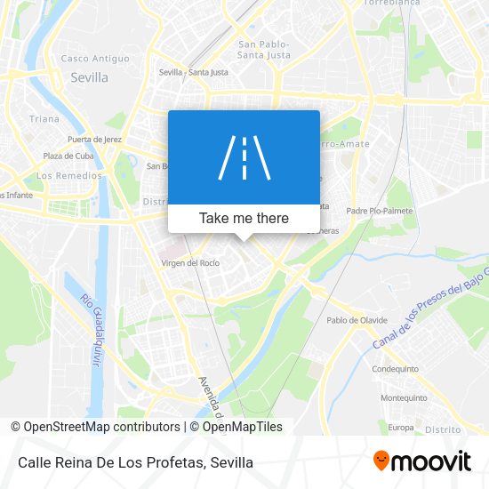 Calle Reina De Los Profetas map