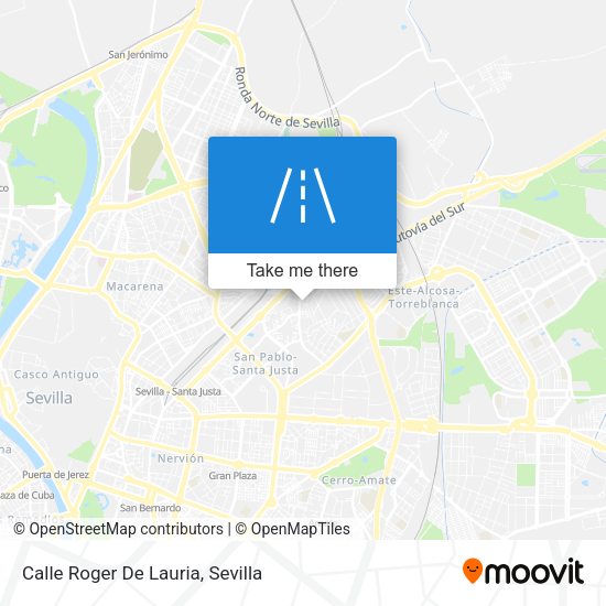 Calle Roger De Lauria map