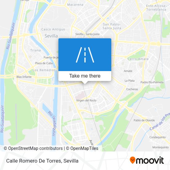 Calle Romero De Torres map