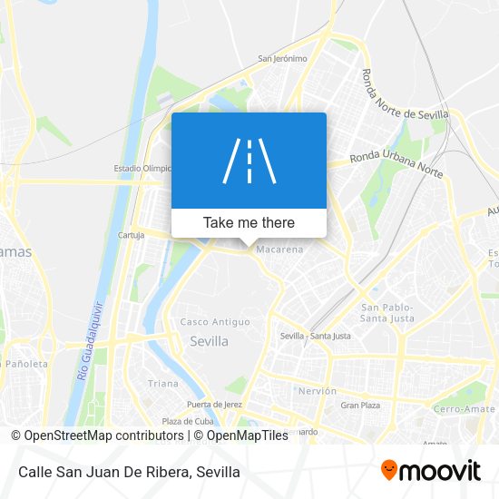 Calle San Juan De Ribera map