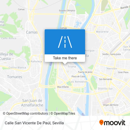 Calle San Vicente De Paúl map