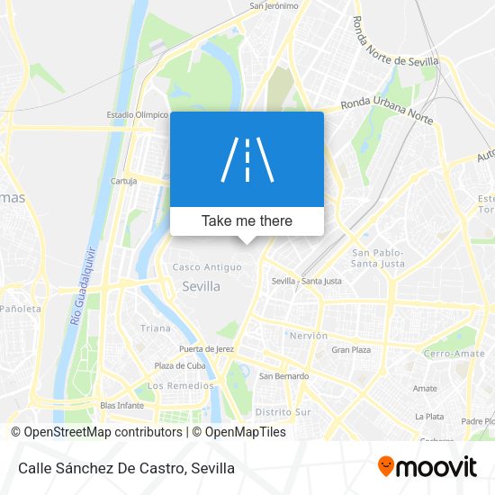 Calle Sánchez De Castro map