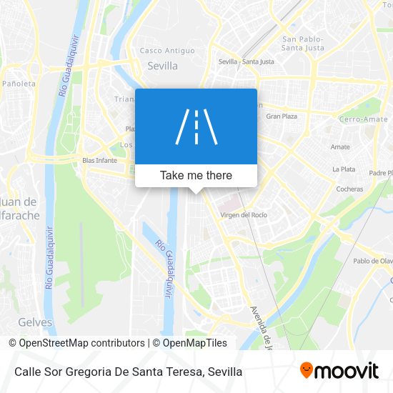 Calle Sor Gregoria De Santa Teresa map