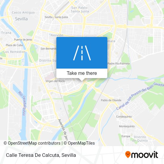 Calle Teresa De Calcuta map