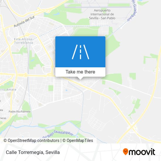 Calle Torremegía map