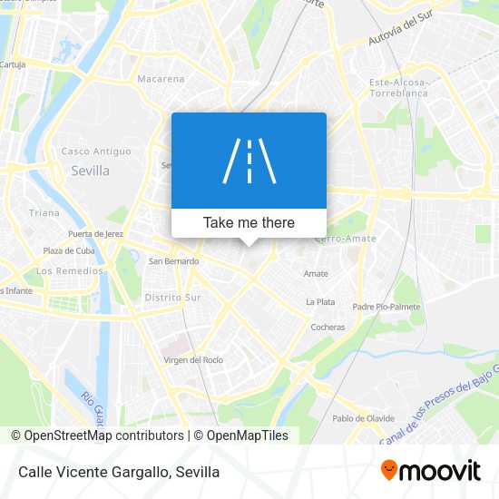 Calle Vicente Gargallo map
