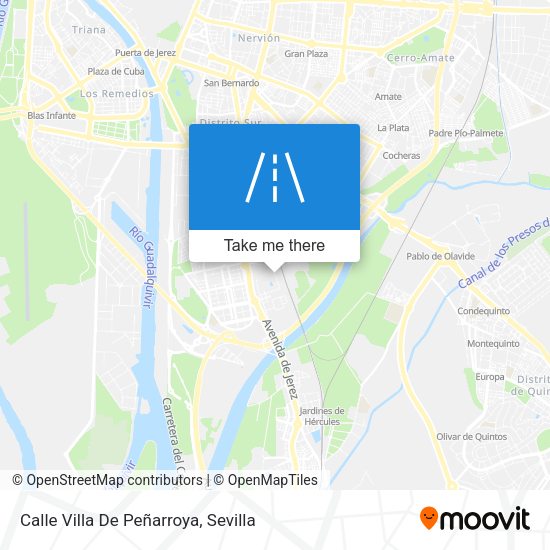Calle Villa De Peñarroya map