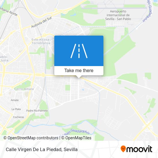 Calle Virgen De La Piedad map