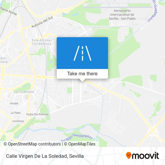 Calle Virgen De La Soledad map