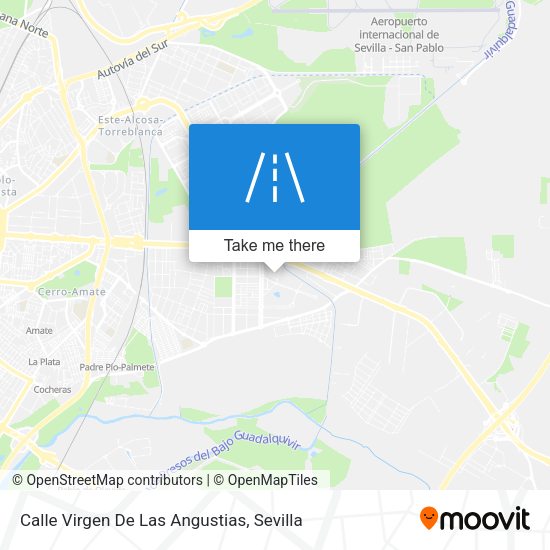 Calle Virgen De Las Angustias map