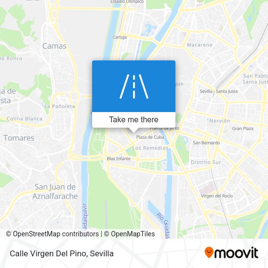 Calle Virgen Del Pino map