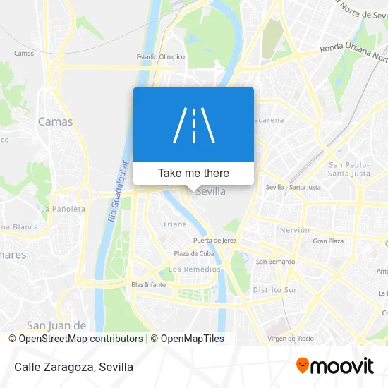Calle Zaragoza map