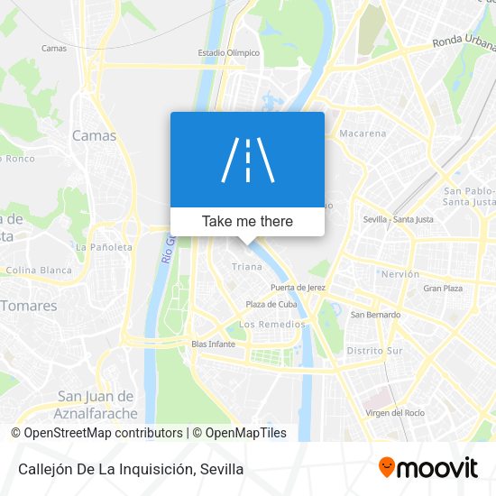 Callejón De La Inquisición map