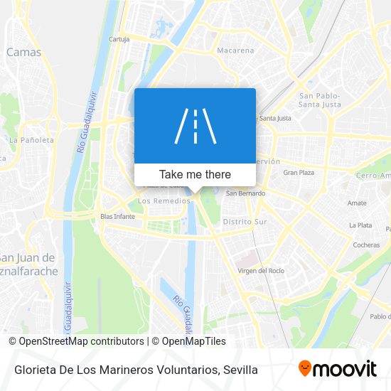 Glorieta De Los Marineros Voluntarios map