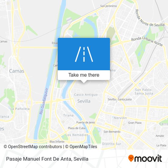 Pasaje Manuel Font De Anta map