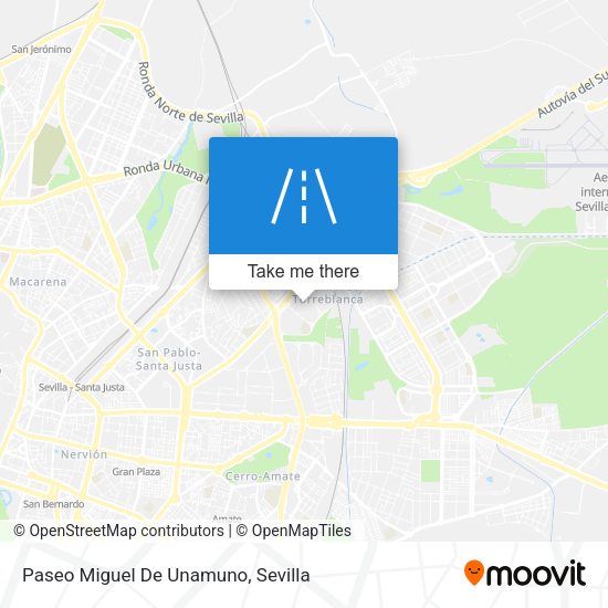 Paseo Miguel De Unamuno map