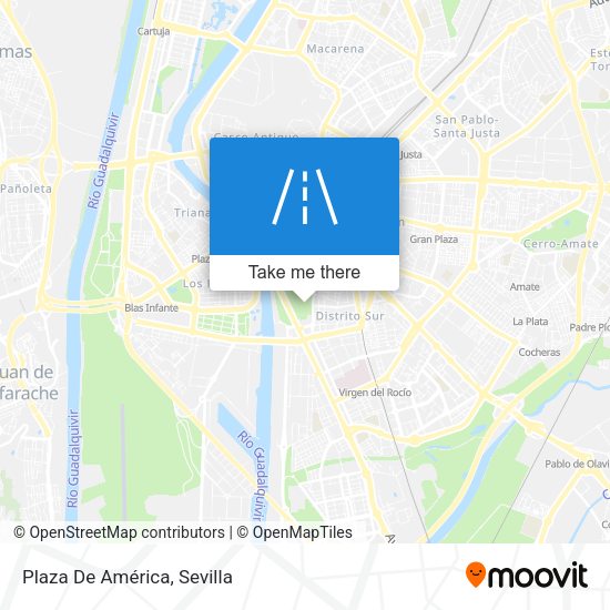 Plaza De América map