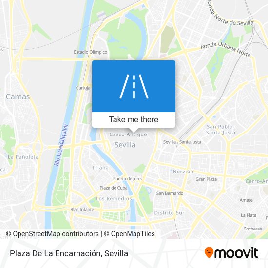 Plaza De La Encarnación map