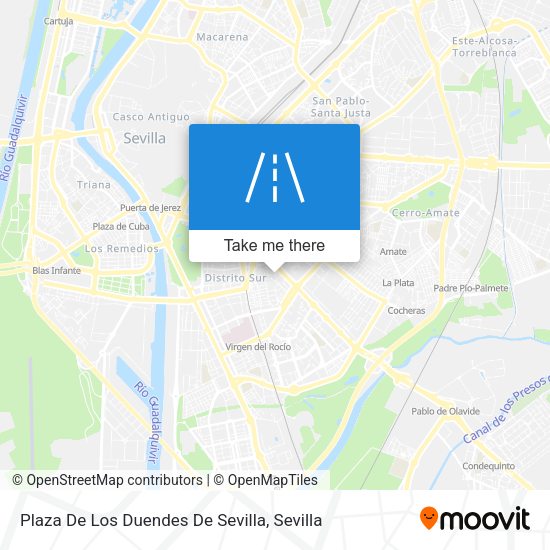 Plaza De Los Duendes De Sevilla map