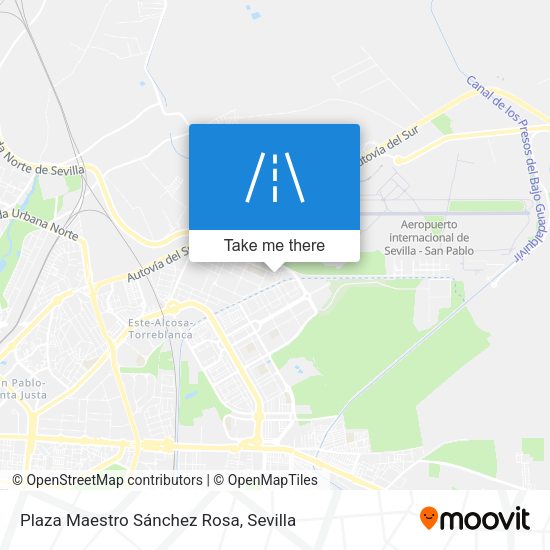 Plaza Maestro Sánchez Rosa map