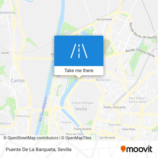 Puente De La Barqueta map