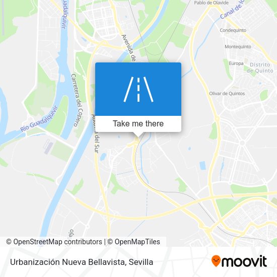 Urbanización Nueva Bellavista map