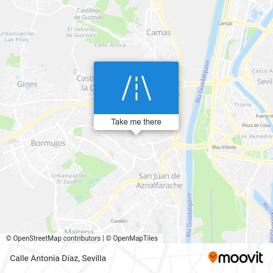 Calle Antonia Díaz map