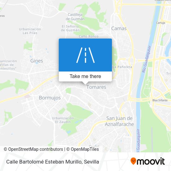 Calle Bartolomé Esteban Murillo map