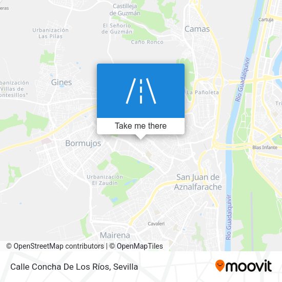 Calle Concha De Los Ríos map