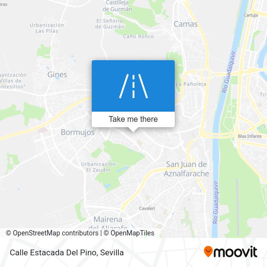 Calle Estacada Del Pino map