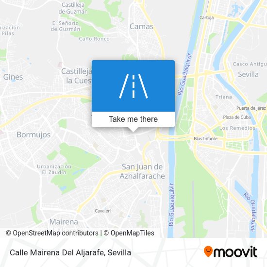Calle Mairena Del Aljarafe map