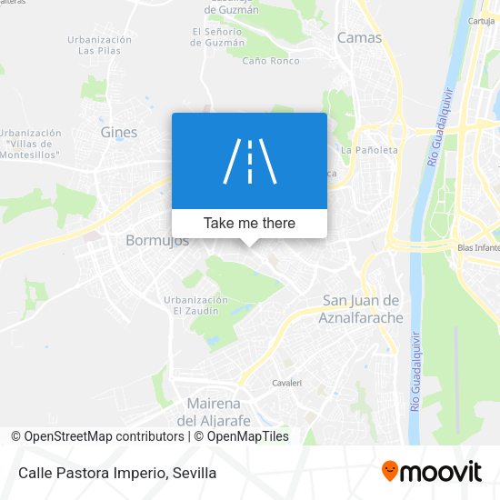 Calle Pastora Imperio map