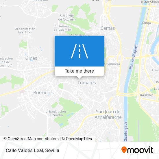 Calle Valdés Leal map