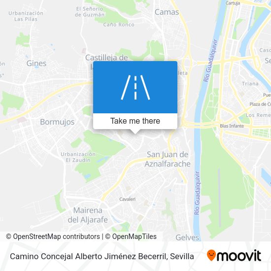 Camino Concejal Alberto Jiménez Becerril map
