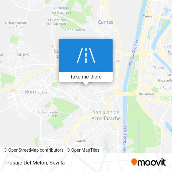 Pasaje Del Melón map