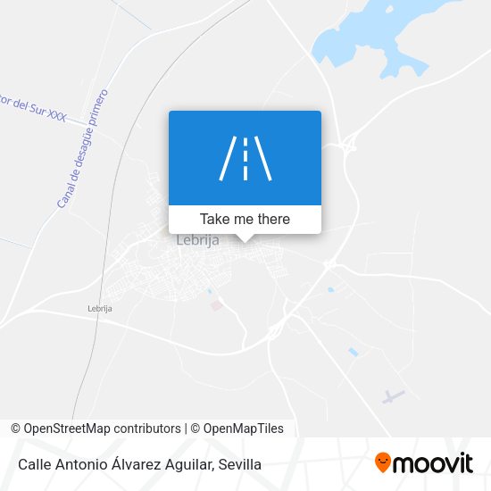 Calle Antonio Álvarez Aguilar map