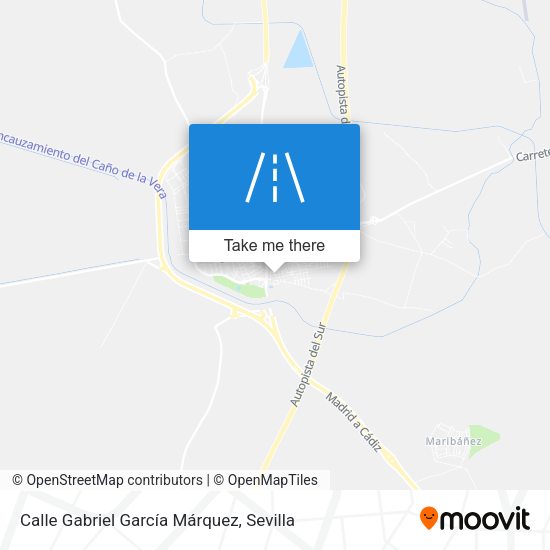 Calle Gabriel García Márquez map