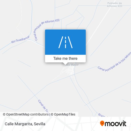 Calle Margarita map