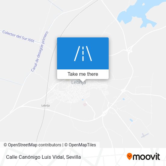 Calle Canónigo Luís Vidal map