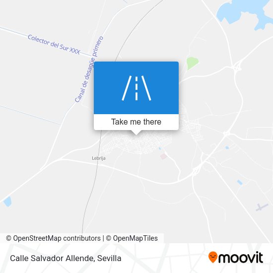 Calle Salvador Allende map