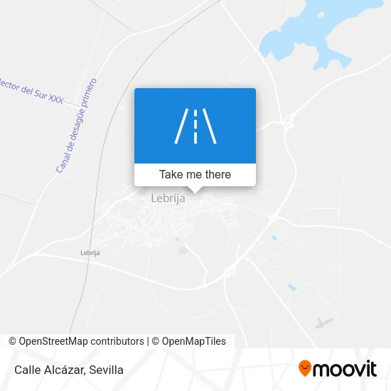 Calle Alcázar map
