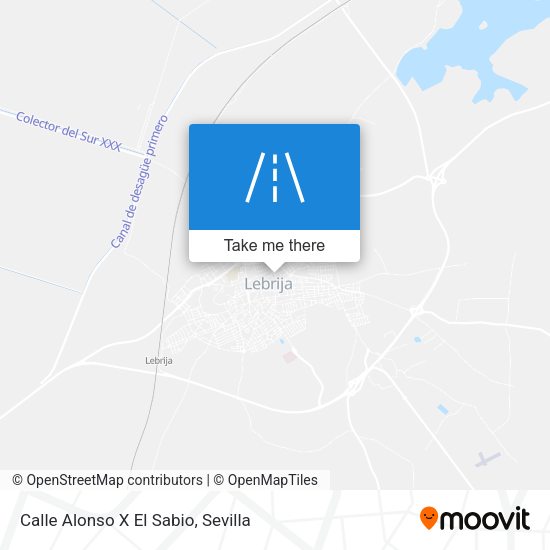 Calle Alonso X El Sabio map
