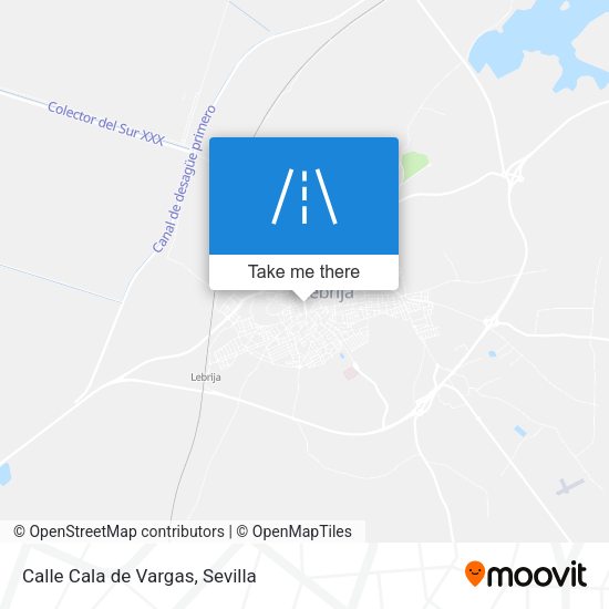 Calle Cala de Vargas map