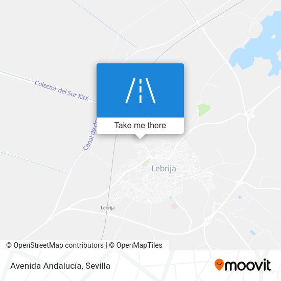 Avenida Andalucía map