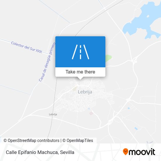 Calle Epifanio Machuca map