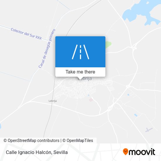 Calle Ignacio Halcón map