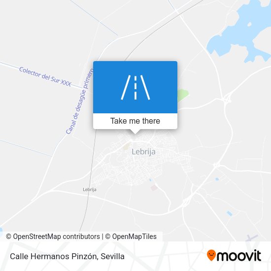 Calle Hermanos Pinzón map