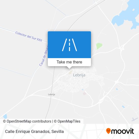Calle Enrique Granados map