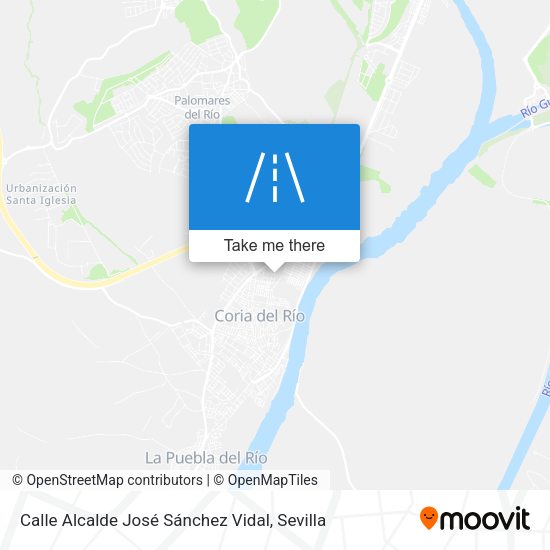 Calle Alcalde José Sánchez Vidal map
